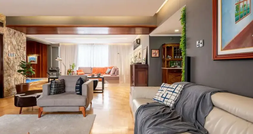 Apartamento com 295m² e 3 dormitórios, 1 suíte, 2 vagas individuais, no bairro i