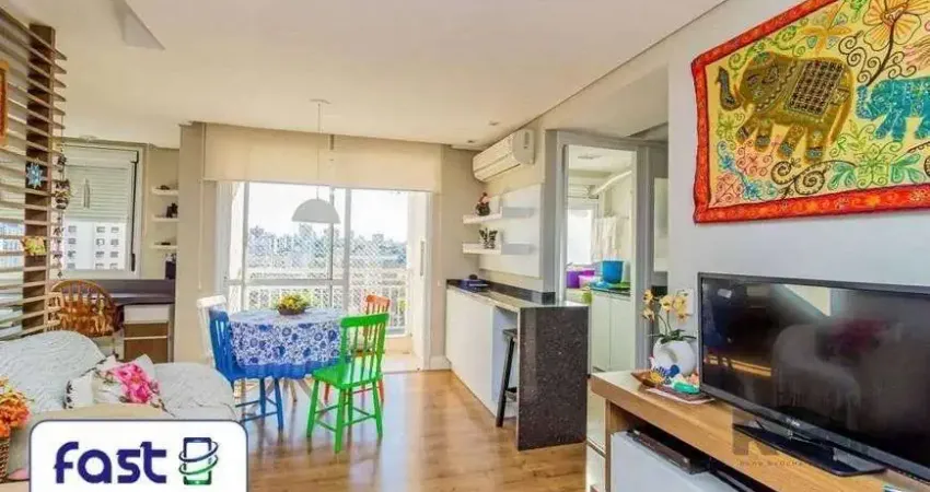 Apartamento para venda - 74.64m², 3 dormitórios, sendo 1 suites, 2 vagas - passo