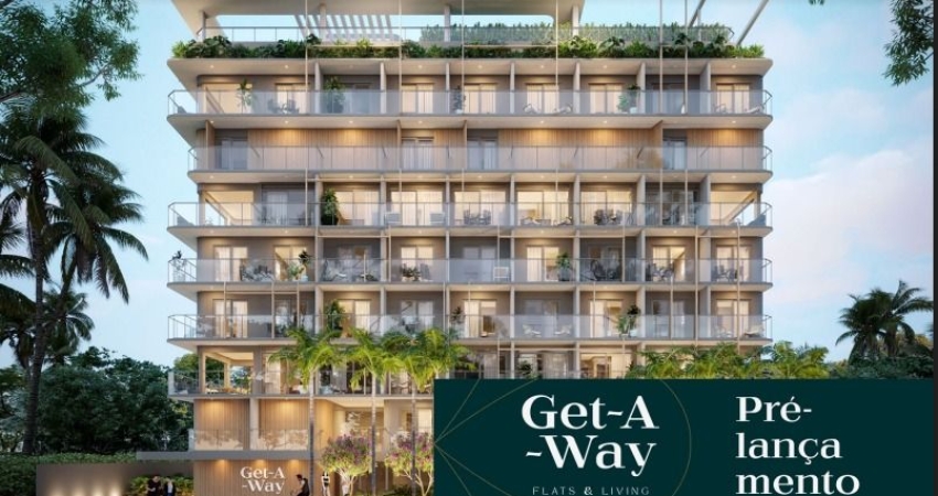 Flat para venda no bairro de Tambaú em João Pessoa, com 24m² e 1 quarto sendo suíte.
