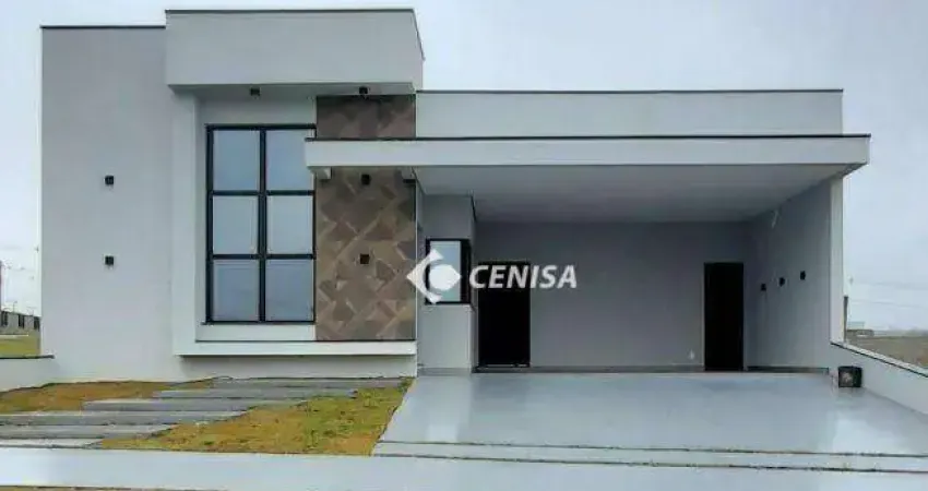 Casa com 3 suítes à venda, 210 m² por R$ 1.590.000 - Condomínio Evidências - Indaiatuba/SP