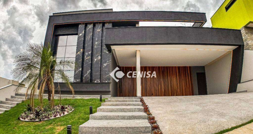 Casa com 3 suítes à venda, 266 m² - Condomínio Helvetia Park II - Indaiatuba/SP