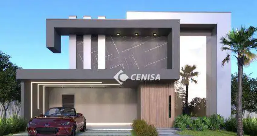 Casa com 3 suítes à venda, 217 m²  - Condomínio Evidências - Indaiatuba/SP