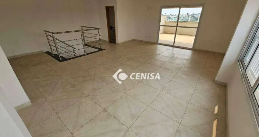 Cobertura duplex com 3 quartos, 163 m² - venda ou aluguel - Vila Teller - Indaiatuba/SP