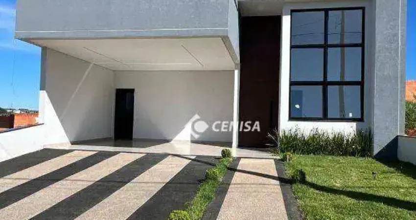 Casa com 2 suítes à venda, 177 m² - Condomínio Park Gran Reserve - Indaiatuba/SP