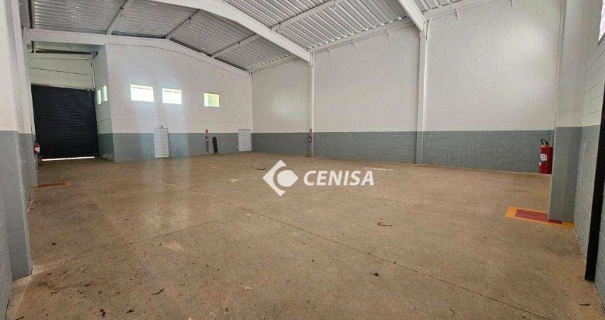 Galpão para alugar, 500 m² - Loteamento Comercial Bortoletto - Indaiatuba/SP