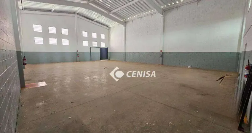 Galpão, 500 m² - venda ou aluguel - Loteamento Comercial Bortoletto - Indaiatuba/SP