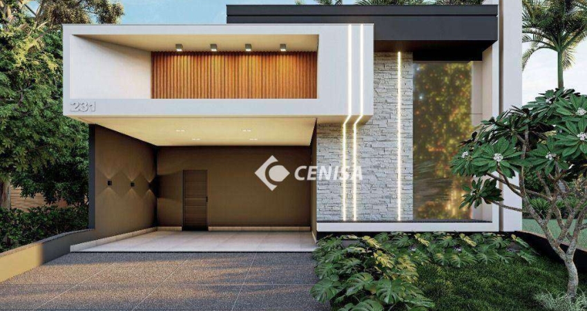 Casa com 3 suítes à venda, 202 m² - Condomínio Park Gran Reserve - Indaiatuba/SP