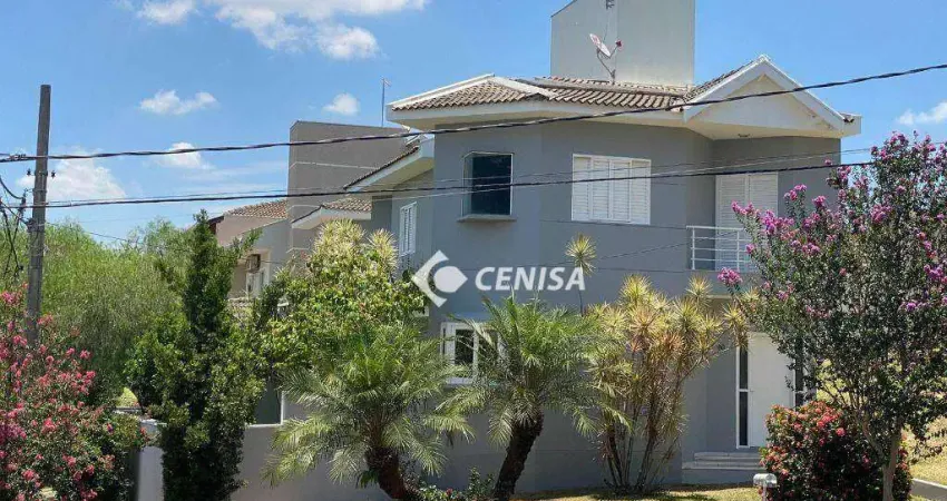 Casa com 6 quartos, 290 m² - venda ou aluguel - Condomínio Portal de Itaici - Indaiatuba/SP