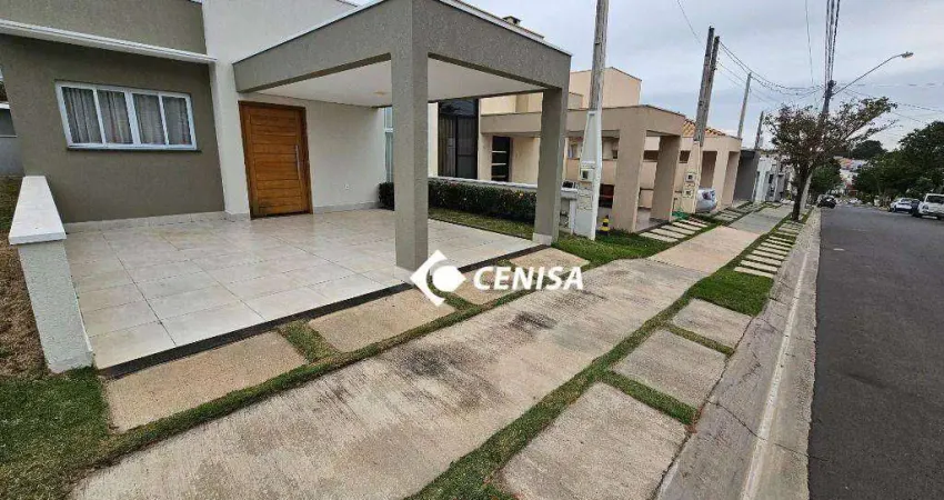 Casa com 3 quartos à venda, 105 m² - Condomínio Montreal - Indaiatuba/SP