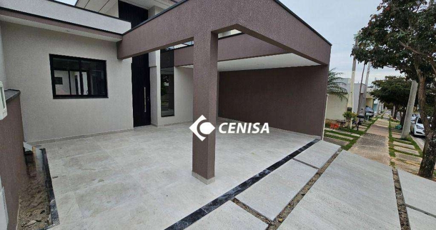 Casa com 3 quartos à venda, 105 m² - Condomínio Montreal - Indaiatuba/SP