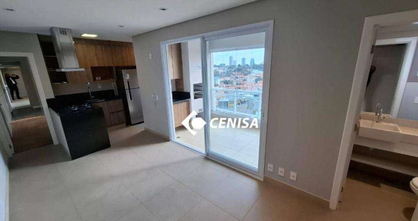 Apartamento com 1 quarto para alugar, 55 m² - Condomínio Sky Towers Home - Indaiatuba/SP