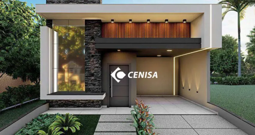 Casa com 3 quartos à venda, 138 m² - Condomínio Park Gran Reserve - Indaiatuba/São Paulo