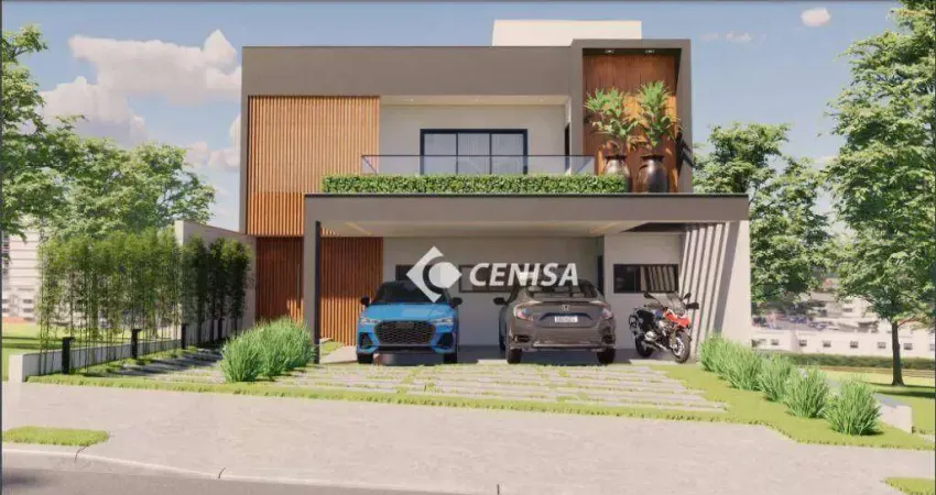 Casa com 3 suítes à venda, 230 m² - Condomínio Piemonte - Indaiatuba/SP
