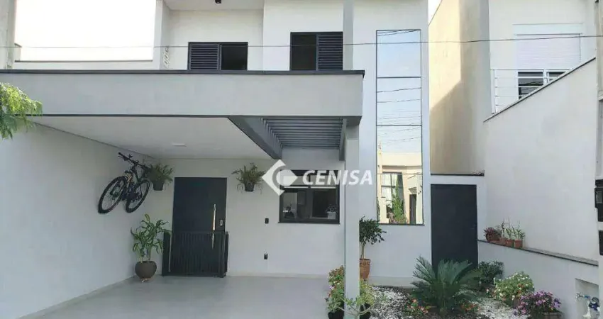 Casa com 3 quartros à venda, 167 m² - Condomínio Park Real - Indaiatuba/SP