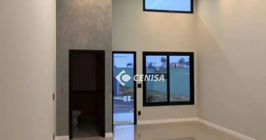 Casa com 3 quartos à venda, 138 m² - Condomínio Park Gran Reserve - Indaiatuba/SP