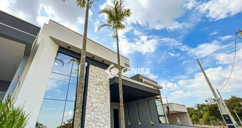 Casa com 3 suítes à venda, 205 m² - Condominio evidencias - Indaiatuba/SP