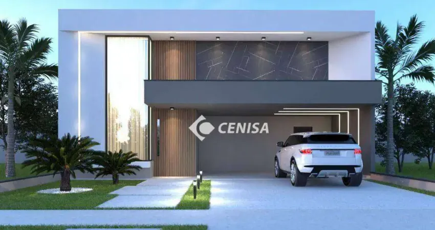 Casa com 3 suítes à venda, 216 m² por R$ 1.500.000 - Condomínio Evidências - Indaiatuba/SP