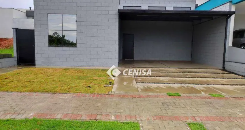 Casa com 3 quartos, 179 m² - venda ou aluguel - Condomínio Laguna - Indaiatuba/SP