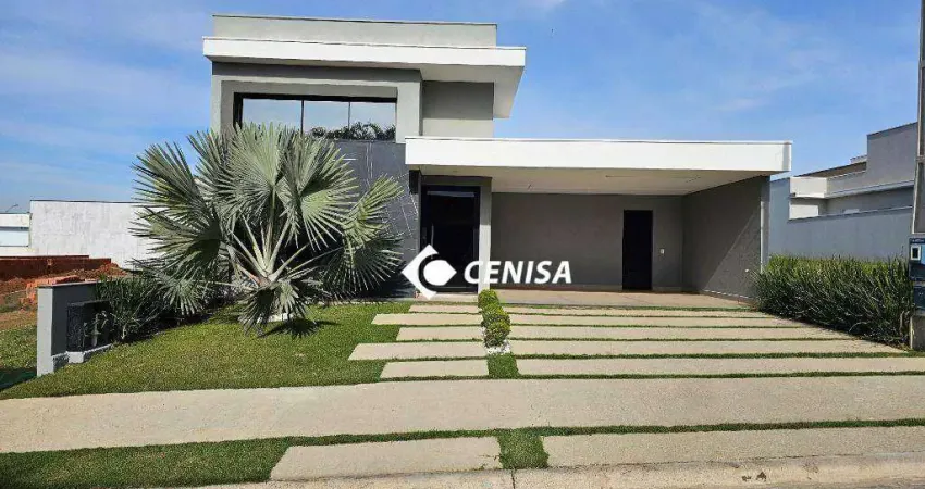 Casa com 3 quartos à venda, 209 m² - Condomínio Evidências - Indaiatuba/SP