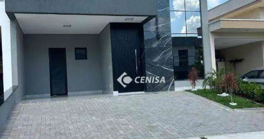 Casa com 3 suítes à venda, 138 m² - Condomínio Jardim Brescia - Indaiatuba/SP