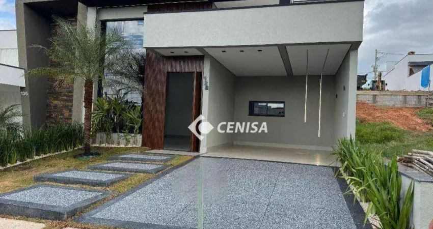 Casa com 3 quartos à venda, 136 m² - Condominio Mantova - Indaiatuba/SP