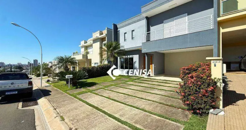 Casa com 4 quartos, 256 m² - venda ou aluguel - Condomínio Dona Lucilla - Indaiatuba/SP