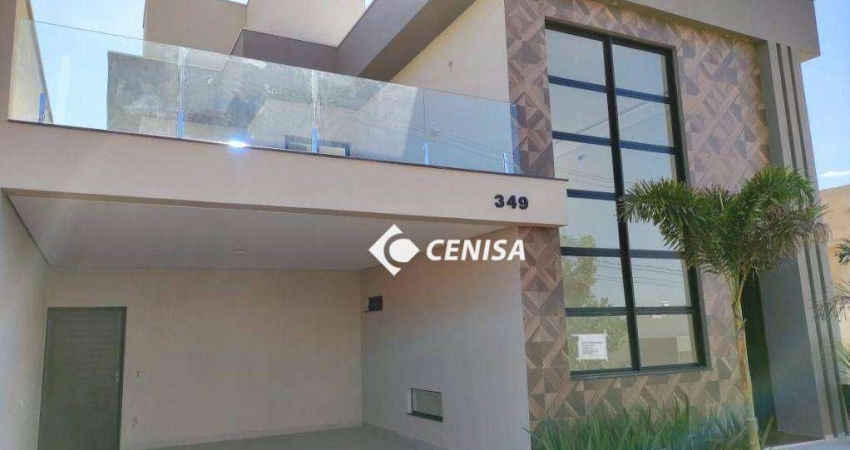 Casa com 3 quartos à venda, 245 m² - Condomínio Alto de Itaici - Indaiatuba/SP