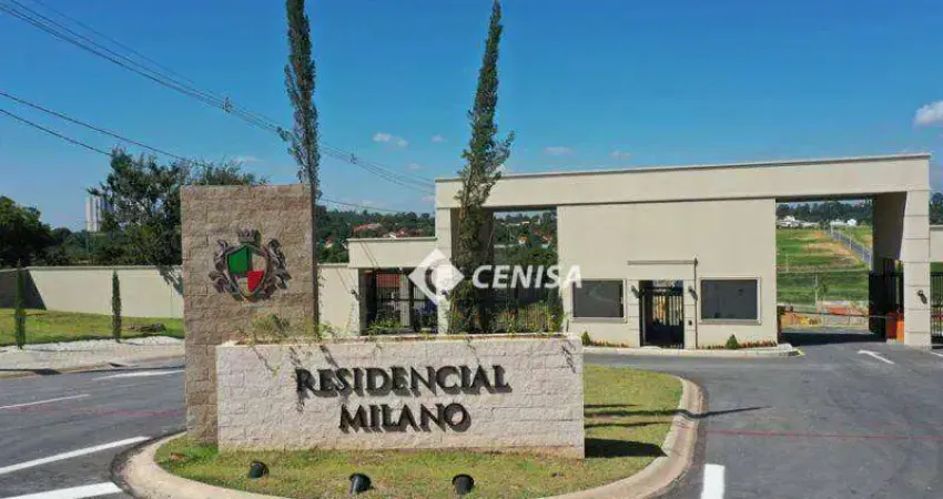 Terreno à venda, 300 m² - Condomínio Residencial Milano - Indaiatuba/SP