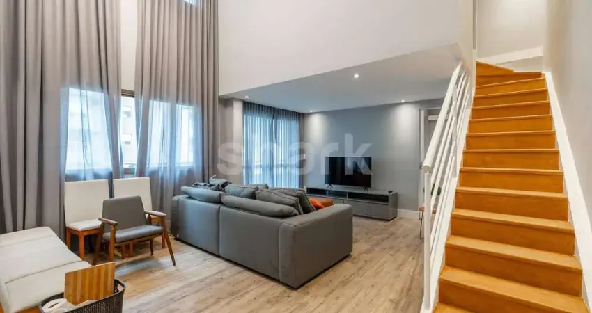 Apartamento duplex à venda por r$ 2.000.000,00 no brooklin paulista, são paulo, sp
