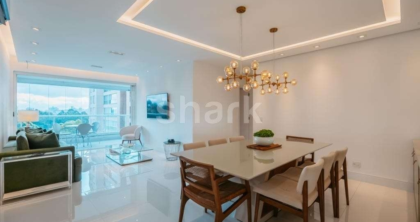 Apartamento Mobiliado à venda e locação, Tamboré, Santana de Parnaíba, SP