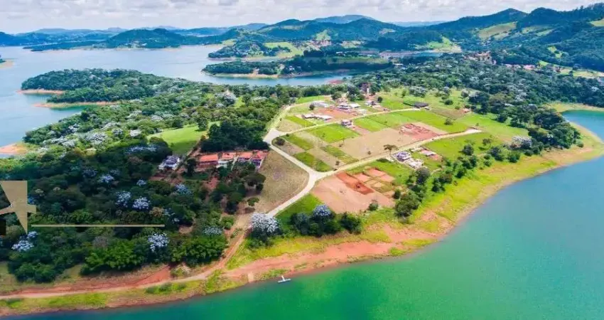 Terreno à venda em condomínio de alto padrão em joanópolis-sp, no residencial palmas do paiol, 1.000m² de área!