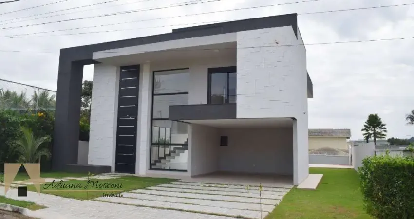 Casa em condomínio de luxo em atibaia-sp: 4 suítes, 1 sala, 5 banheiros, 1 vaga, 252m² de área. imperdível!