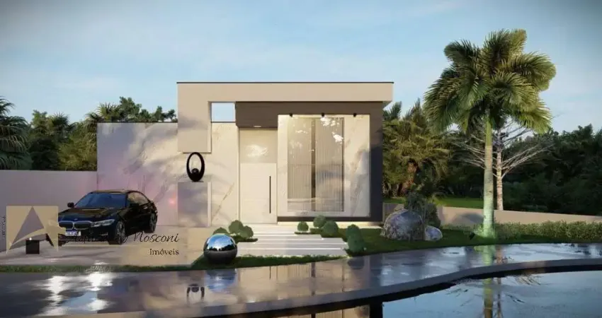 Sobrado de luxo em condomínio: 3 quartos, 3 suítes, 2 salas, 5 banheiros, 2 vagas de garagem - 220m² - imperdível!