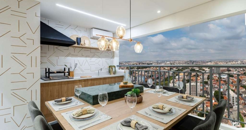 Apartamento para Venda em São Paulo, Vila Guilhermina, 3 dormitórios, 3 suítes, 4 banheiros, 2 vagas