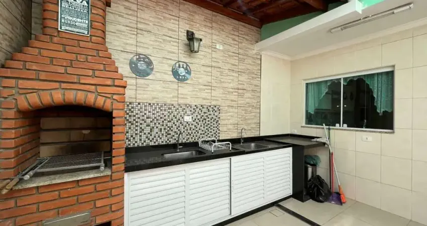 Casa / sobrado para venda em santo andré, parque erasmo assunção, 3 dormitórios, 1 suíte, 3 banheiros, 2 vagas