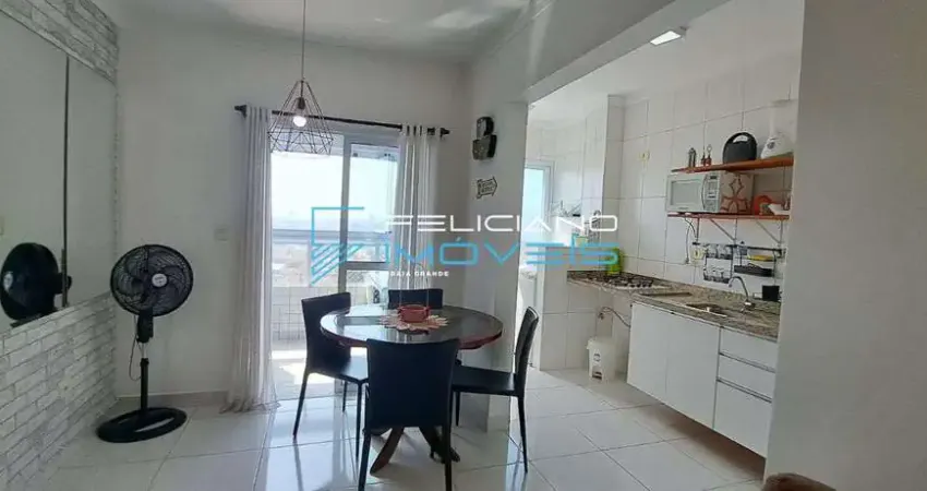 Apartamento com 1 quarto, Maracanã, Praia Grande - R$ 319 mil, Cod: 3458