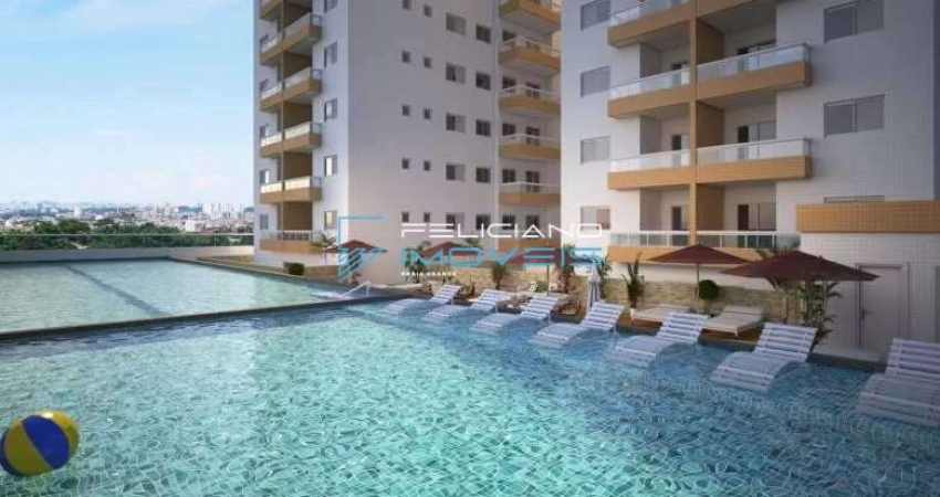 Apartamento com 2 quartos, Boqueirão, Praia Grande - R$ 420 mil, Cod: 4789