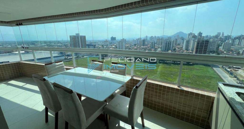Apartamento com 3 quartos, Aviação, Praia Grande - R$ 785 mil, Cod: 4997