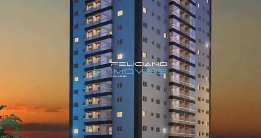 Apartamento com 2 quartos, guilhermina, praia grande - r$ 644 mil, cod: 1428