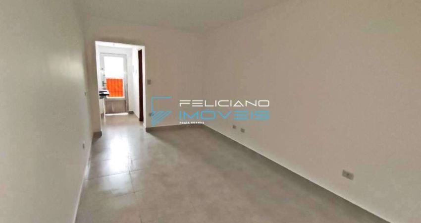Kitnet com 1 quarto, Boqueirão, Praia Grande - R$ 190 mil, Cod: 5472