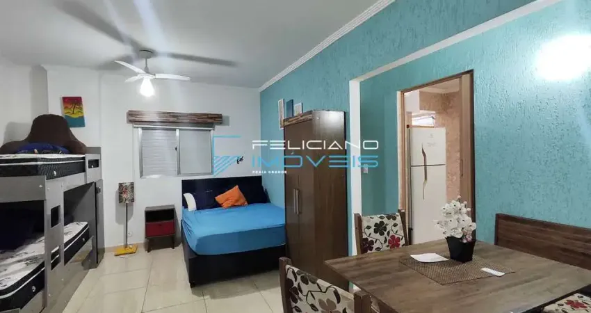 Kitnet com 1 quarto, Tupi, Praia Grande - R$ 195 mil, Cod: 5642