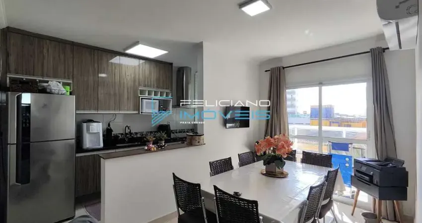 Apartamento com 2 quartos, caiçara, praia grande - r$ 380 mil, cod: 5844