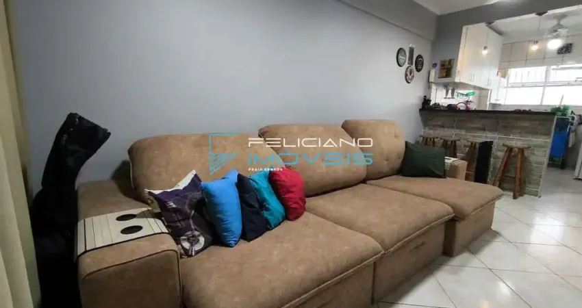 Apartamento com 1 quarto, Canto do Forte, Praia Grande - R$ 329 mil, Cod: 5866