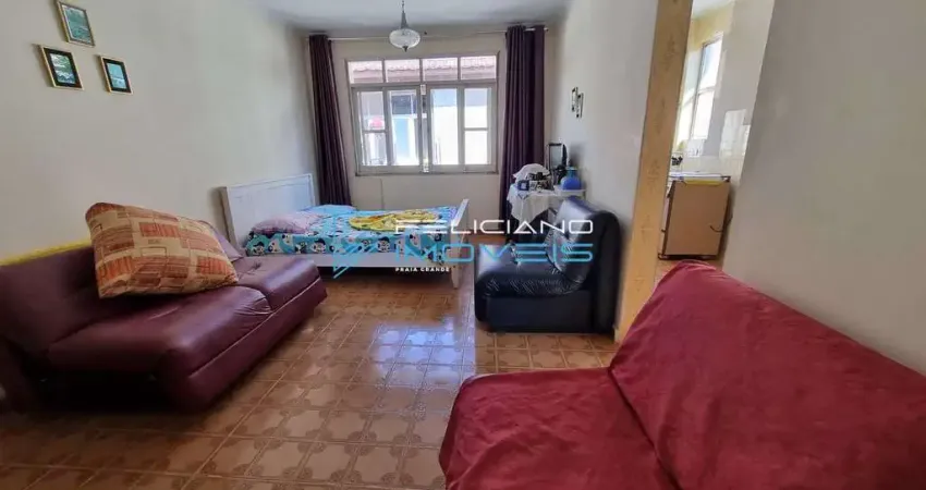 Kitnet com 1 quarto, Canto do Forte, Praia Grande - R$ 170 mil, Cod: 5873