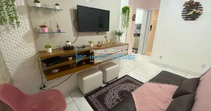 Apartamento com 1 quarto, Guilhermina, Praia Grande - R$ 276 mil, Cod: 5605