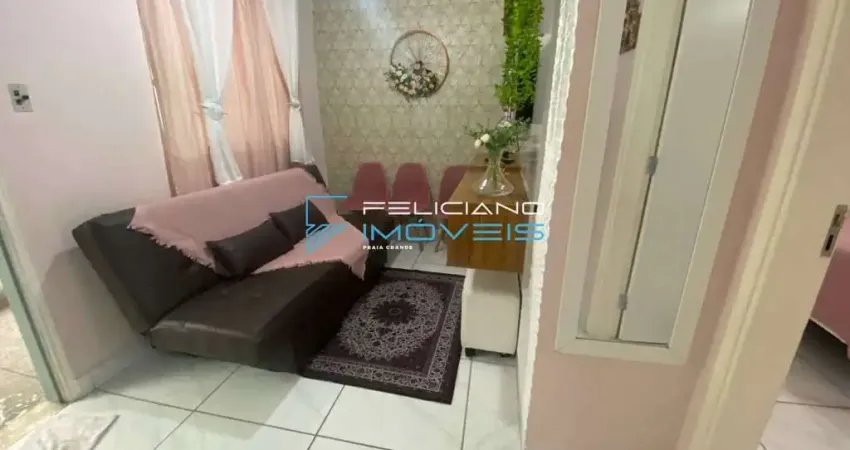 Apartamento com 1 quarto, guilhermina, praia grande - r$ 276 mil, cod: 5605