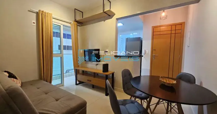 Apartamento com 1 quarto, Canto do Forte, Praia Grande - R$ 375 mil, Cod: 5691