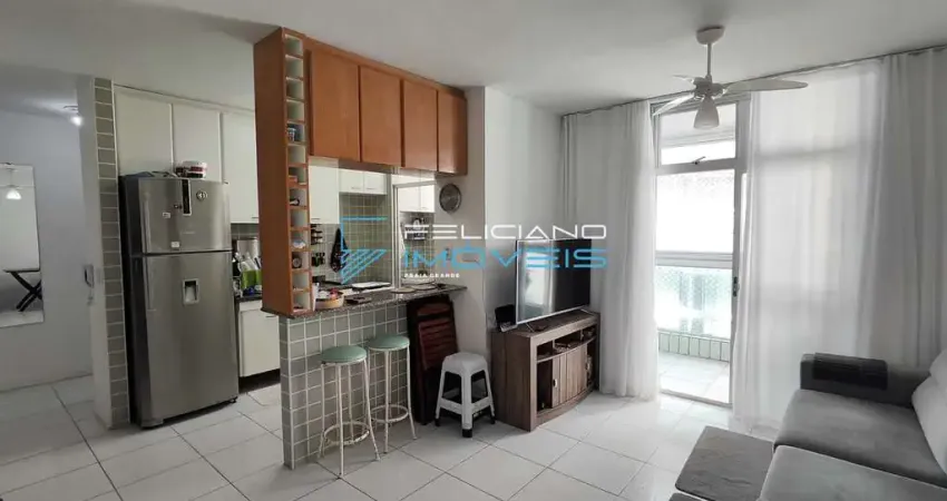 Apartamento com 1 quarto, Caiçara, Praia Grande - R$ 308 mil, Cod: 5982