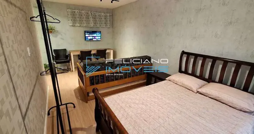 Kitnet com 1 quarto, Canto do Forte, Praia Grande - R$ 260 mil, Cod: 5767