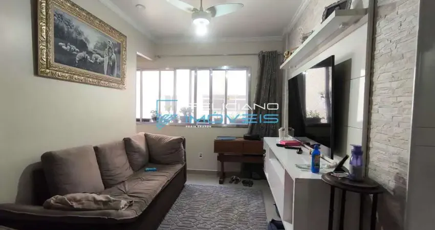 Apartamento com 1 quarto, Boqueirão, Praia Grande - R$ 339 mil, Cod: 5801
